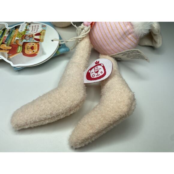 Bababoo and Friends Pippa Bunny Best Friend Plush 9” Stuffed Animal Rabbit NWT - Picture 10 of 12